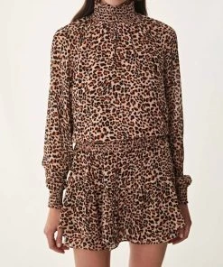 Best Pirce 🌟 Krisa 👩 women Turtleneck Ruffle 👗 Skirt 👗 Dress in Melba ⌛