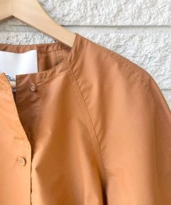 Discount ⌛ 3.1 Phillip Lim 👩 women Puff Short Sleeve Cotton Poplin Top in Ochre ⌛ -Melissa Odabash Sales Store 04b28d286212496da866c550ca1b0f7a 1080x