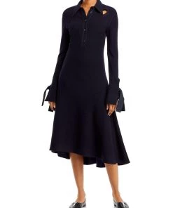 Cheapest π 3.1 Phillip Lim π© Womens Wool 1/4 Placket Sweatshirt π Dress π