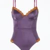 Best Sale 🎉 Dora Larsen 👩 women Aralie Lace Trim Underwired Bodysuit In Dark Purple 😍 -Melissa Odabash Sales Store 2c92c343e05b477cabcb5f9b95e01ce1 1080x