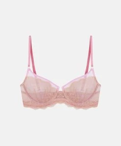 Deals 🥰 Dora Larsen 👩 women Nora Underwire Bra In Taupe/Orchid/Rose 😉
