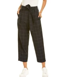 Outlet 😍 women 3.1 Phillip Lim Windowpane Wool-Blend Pant ❤️