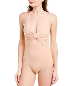 Buy 𧨠women Melissa Odabash Zanzibar Halter One-Piece π