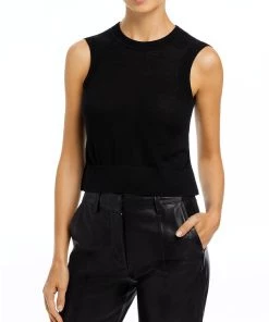 Discount 👏 3.1 Phillip Lim 👩 Womens Tie Crop Tank Top ✨