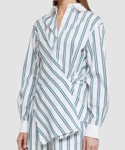 Coupon β¨ 3.1 Phillip Lim π© women Long Sleeve Front Draped Striped π Shirt in White-Fern β 9 Coupon β¨ 3.1 Phillip Lim π© women Long Sleeve Front Draped Striped π Shirt in White-Fern β -Melissa Odabash Sales Store f6ad1e93fcf048fbb62e164c645e82a1 1080x