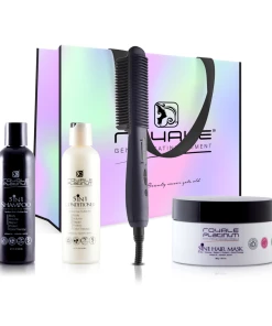 Best reviews of 🔥 Royale USA Ceramic Straightening Brush w/ Cleanse & Treat Collection 💯